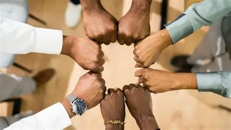 Rassemblement public lors d'une action de sensibilisation